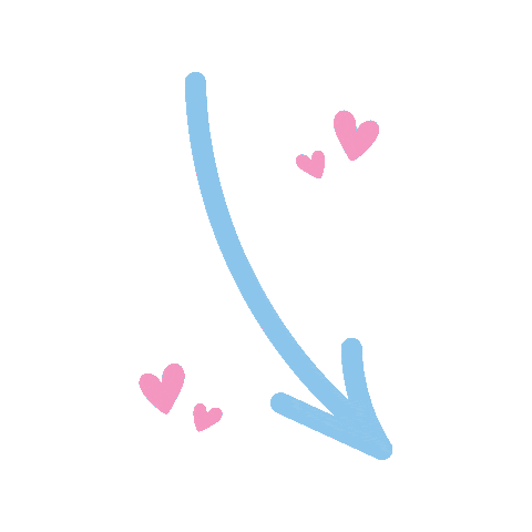 Blue Arrow Sticker by Sassy Woof