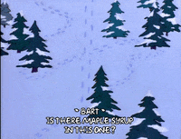 season 8 snow GIF