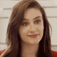 amberdoigthorne comedy thank you okay awkward GIF