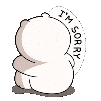 Sorry Forgive Me Sticker