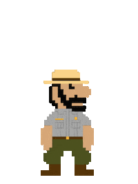 Super Mario Jump Sticker