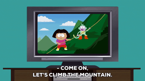 monkey mountain GIF by South Park 