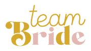 Team Bride Sticker by Fashion Over Matter