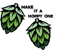 fiddlinfish cheers craft beer brewery hops Sticker