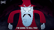 Kill You Magic GIF by Adult Swim
