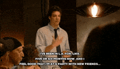 brian drolet and i feel good that i'm at a party with new friends GIF by The Hills
