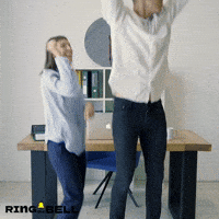 Ringthebellsoftware happy dance dancing celebration GIF