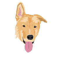 Office Dog Sticker by Doola Creative Shop