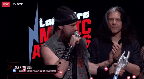 GIF by Loudwire Awards