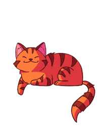 Cat Illustration Sticker by Lofi Girl