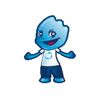 planetaagua plane agua azul planeta Sticker