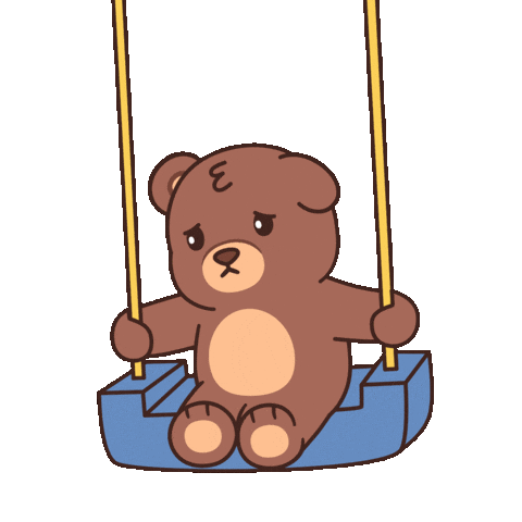 Teddy Bear Love Sticker by BEARISH
