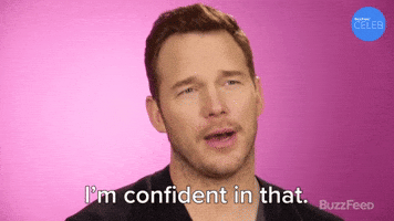 I'm Confident In That!