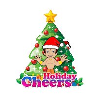 Christmas Snow Sticker by Chhota Bheem