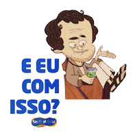 Auto Da Compadecida Chico Sticker by Santa Helena Alimentos