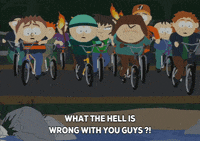 angry torches GIF by South Park 
