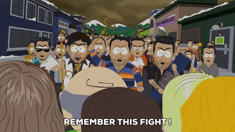 mr. garrison fighting GIF by South Park 