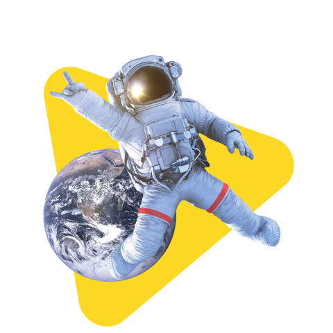 BrandBros giphyupload astronaut brandbros Sticker