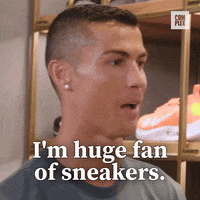 Cristiano Ronaldo Sneaker Shopping GIF by Complex