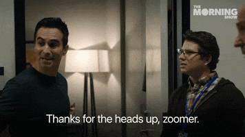 The Morning Show Thanks GIF by Apple TV+