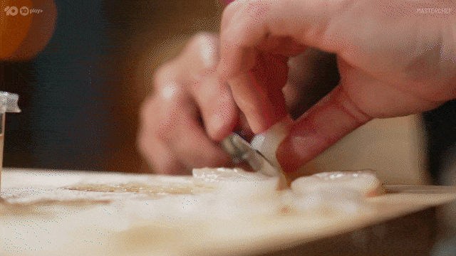 Cook Satisfying GIF by MasterChefAU