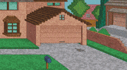 simpsons style GIF