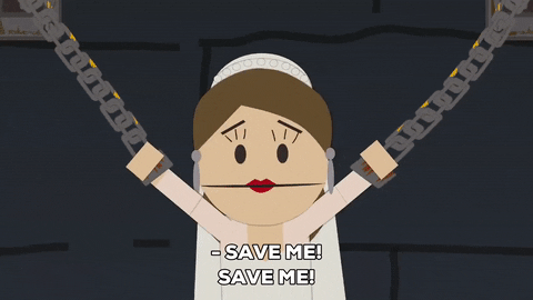 Scared Save Me GIF by South Park