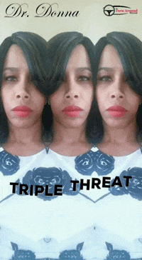 triple threat app smash GIF by Dr. Donna Thomas Rodgers