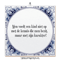 Humor Respect Sticker by Tegelspreuken.nl