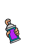 Graffiti Spray Sticker by City Concorde