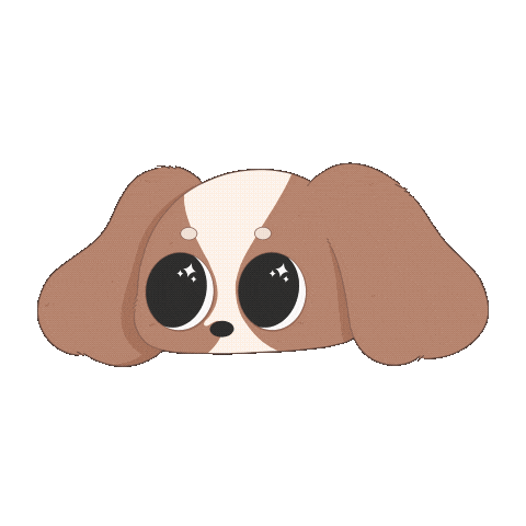 King Charles Spaniel Puppy Sticker