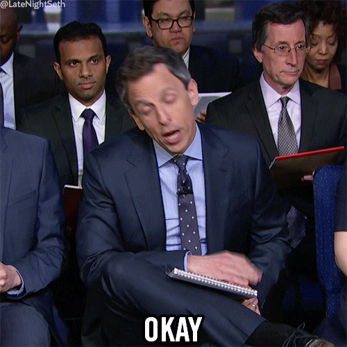 seth meyers lol GIF by Late Night with Seth Meyers
