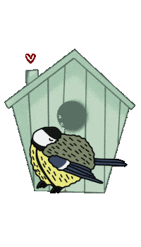 Bird Box Night Sticker by mahoniemoni