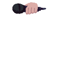 meirha micdrop meirha meirhabarber Sticker