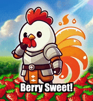Summer Strawberries GIF by Zorooster