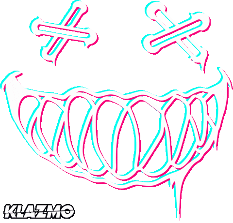 Scary Sticker by Klazmo