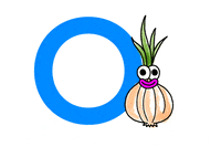 Alphabet Onion GIF by Salad for President