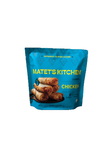 Matetskitchen lumpia matetskitchen filipinolumpia chickenspringroll Sticker