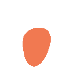 jason_kerley orange blob jasonkerley jason kerley Sticker