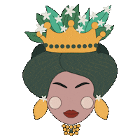 ritadistefano plant cactus Teste sicily Sticker