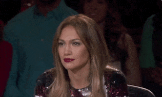 Jennifer Lopez Reaction GIF by American Idol