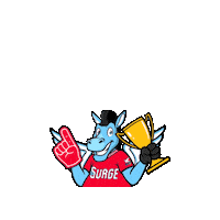 WindSurgeICT baseball aa windy ict Sticker