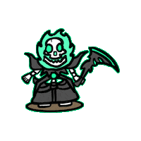 Magic Skull Sticker