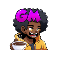 Good Morning Coffee Sticker by GAMES.GG