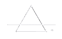 guestlistonly glo triangle Sticker