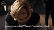 excited jodie whittaker GIF by Doctor Who