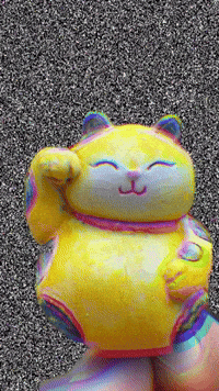 Luck Neko GIF by EDGARDUDE