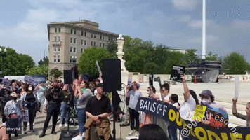 Abortion Draft Leak Prompts Demonstrations Outside Supreme Court