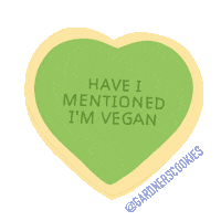 Vegan Sticker by Gardners Cookies