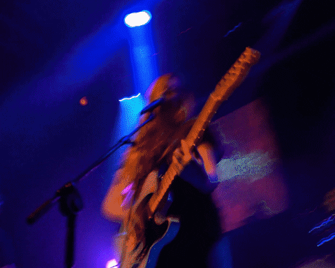 Rock Show Singer GIF by SPRINTS